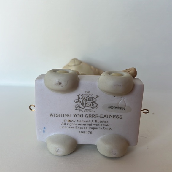 Precious Moments Birthday Train Age 7 “Wishing you Grrr-eatness" #109479 - Picture 5 of 5